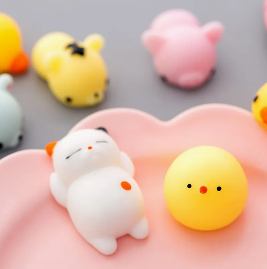 Fidgie™ 1.0 – De Mini Squishy Stressbuddy van Fidgetive™